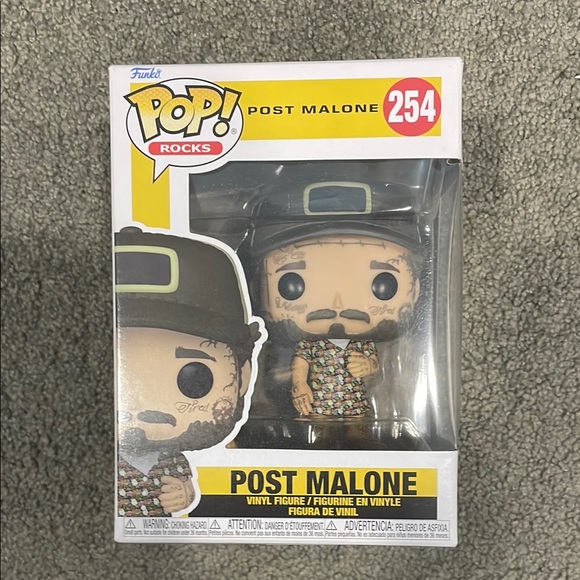 Funko Pop Rocks Post Malone Vinyl Figure - Picture 1 of 1